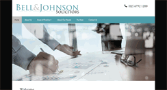 Desktop Screenshot of bellandjohnson.com.au